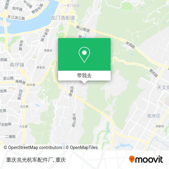 重庆兆光机车配件厂地图