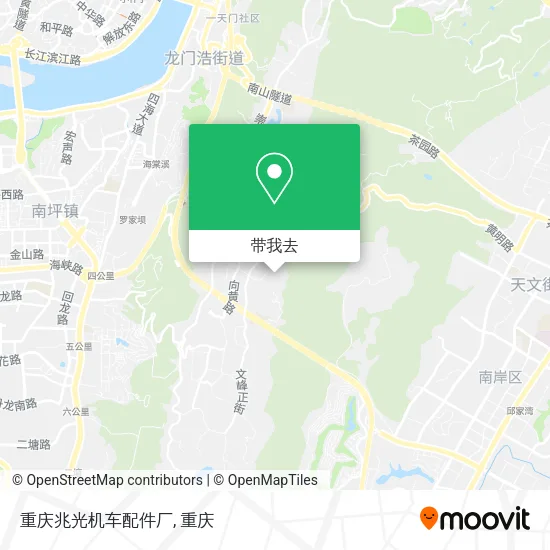 重庆兆光机车配件厂地图