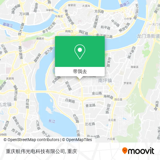 重庆航伟光电科技有限公司地图