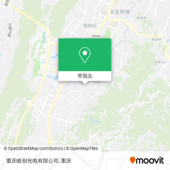 重庆岐创光电有限公司地图