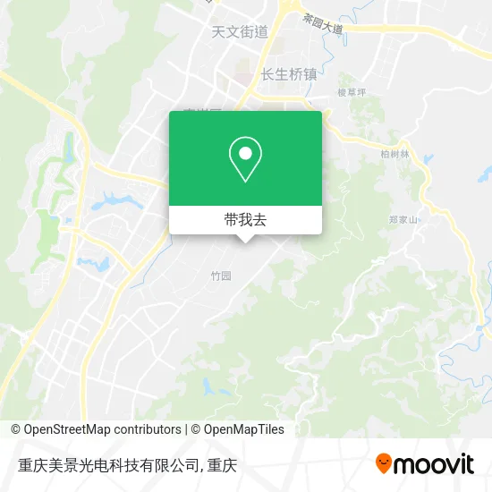 重庆美景光电科技有限公司地图