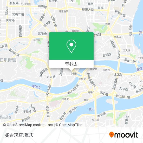 扬古玩店地图