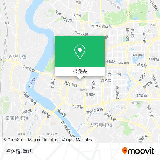 福佑路地图