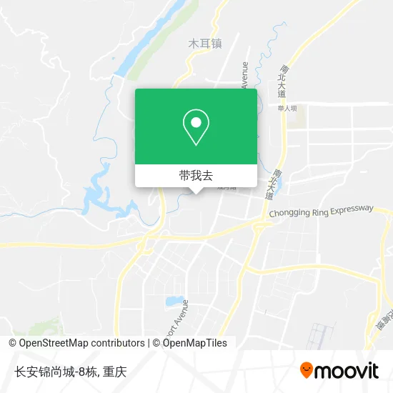 长安锦尚城-8栋地图