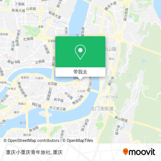 重庆小重庆青年旅社地图