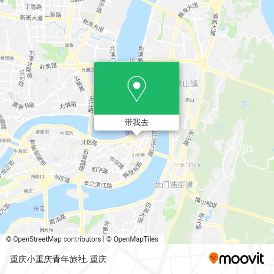 重庆小重庆青年旅社地图