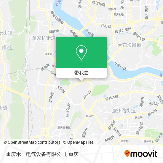 重庆禾一电气设备有限公司地图
