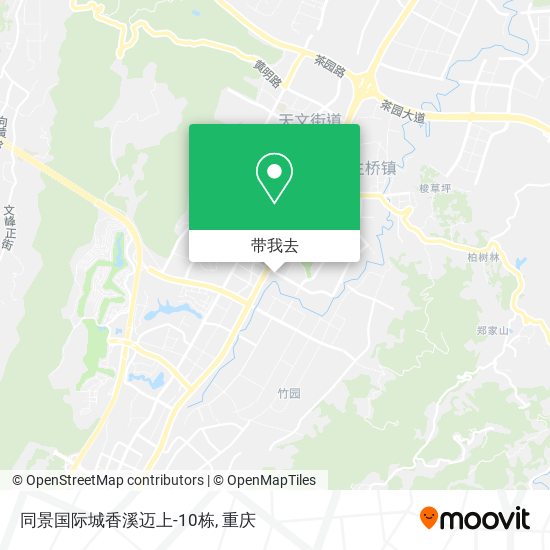 同景国际城香溪迈上-10栋地图