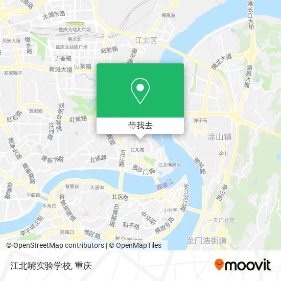 江北嘴实验学校地图
