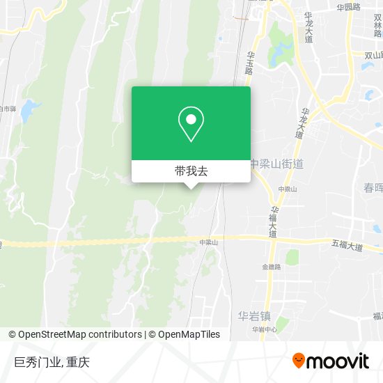 巨秀门业地图