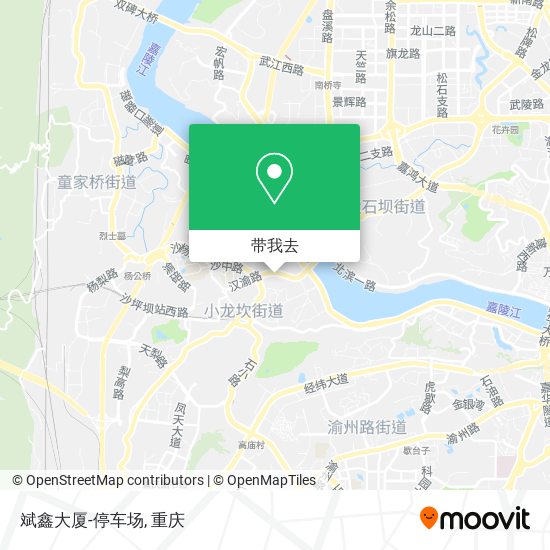 斌鑫大厦-停车场地图