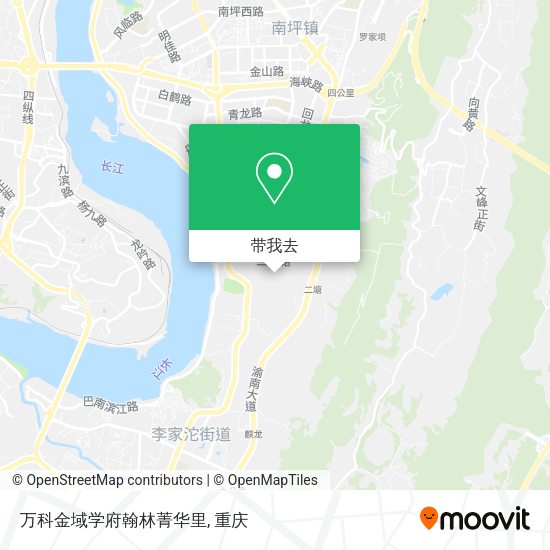 万科金域学府翰林菁华里地图