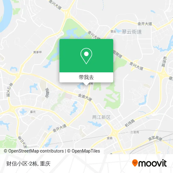 财信小区-2栋地图