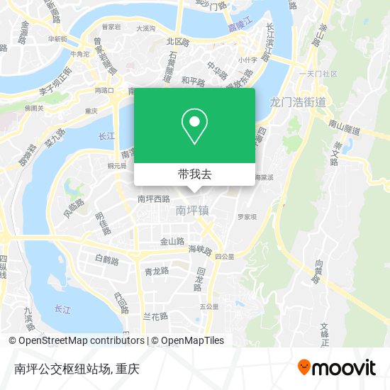 南坪公交枢纽站场地图
