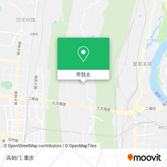 高朝门地图