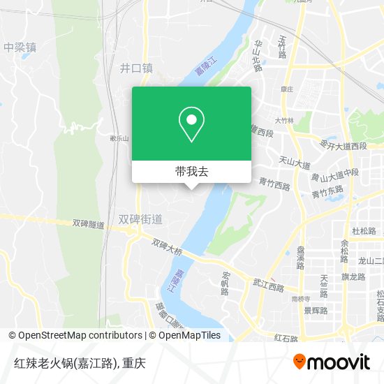 红辣老火锅(嘉江路)地图