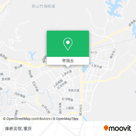 康桥宾馆地图