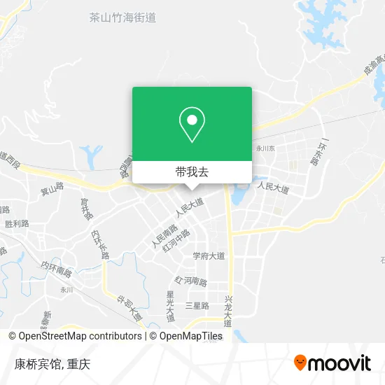康桥宾馆地图