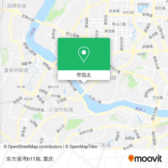 东方港湾b11栋地图