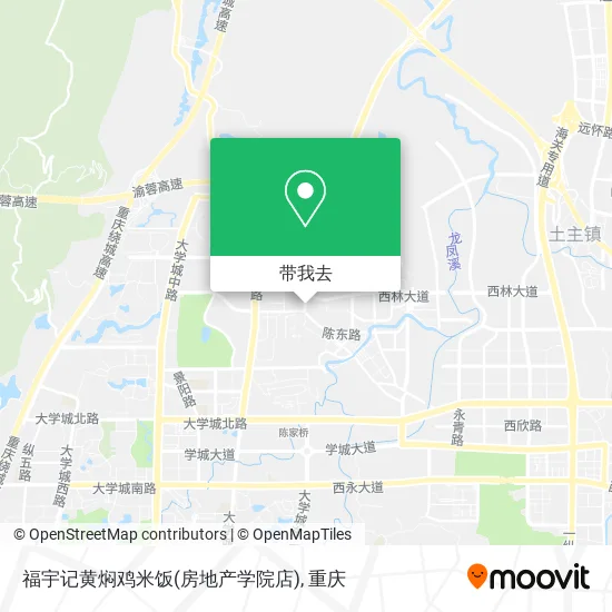福宇记黄焖鸡米饭(房地产学院店)地图