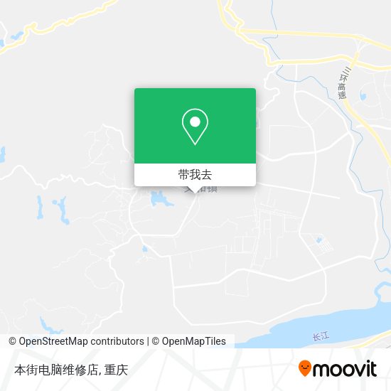 本街电脑维修店地图