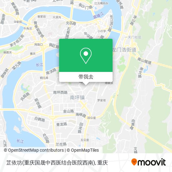 芷依坊(重庆国晟中西医结合医院西南)地图