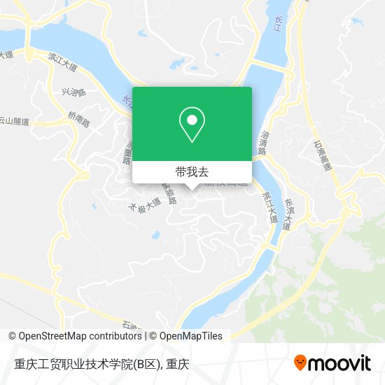 重庆工贸职业技术学院(B区)地图