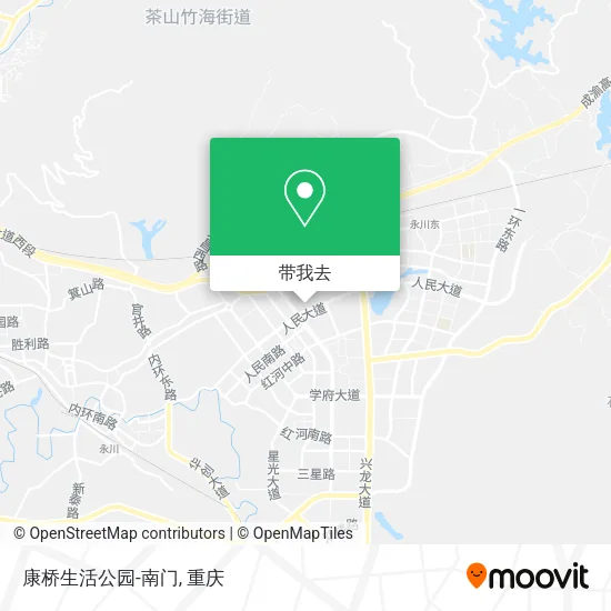 康桥生活公园-南门地图
