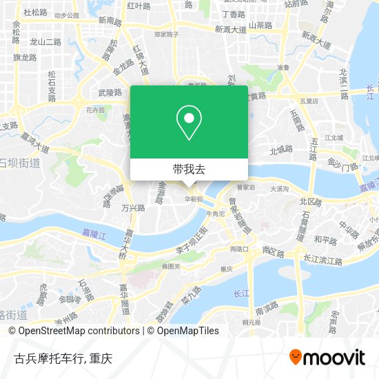 古兵摩托车行地图