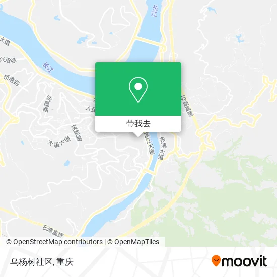 乌杨树社区地图