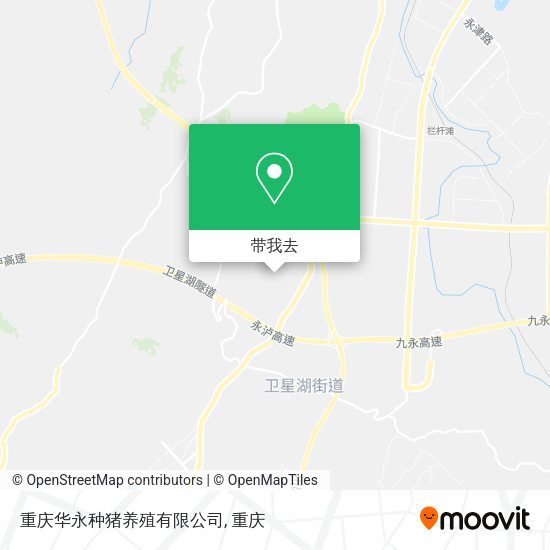 重庆华永种猪养殖有限公司地图