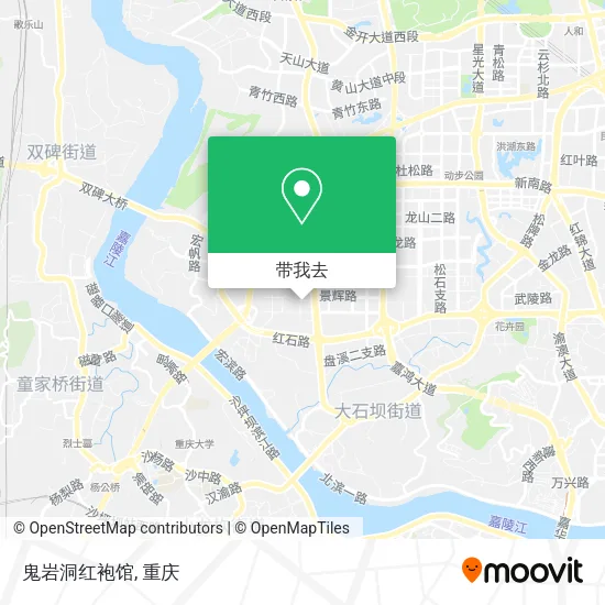 鬼岩洞红袍馆地图