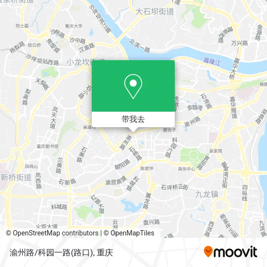 渝州路/科园一路(路口)地图