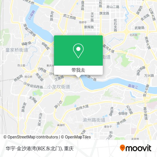 华宇·金沙港湾(B区东北门)地图