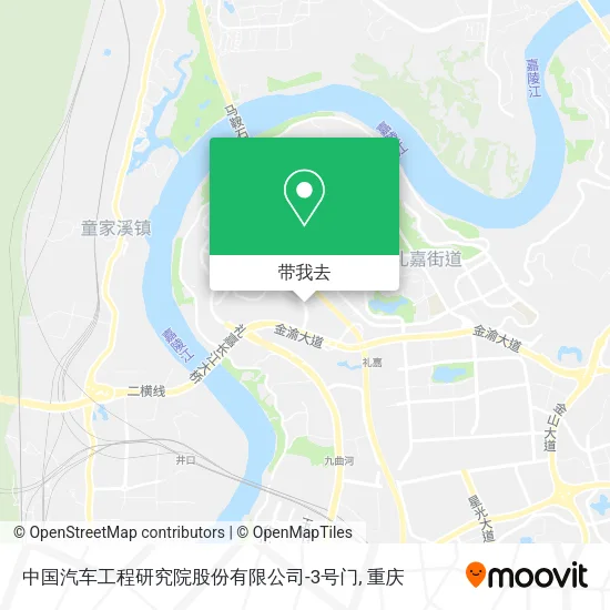 中国汽车工程研究院股份有限公司-3号门地图