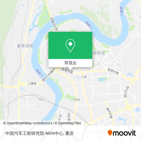 中国汽车工程研究院-NVH中心地图