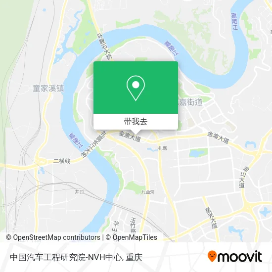 中国汽车工程研究院-NVH中心地图