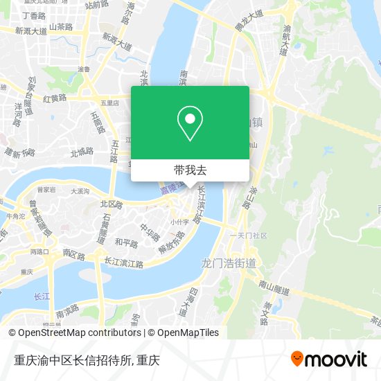 重庆渝中区长信招待所地图