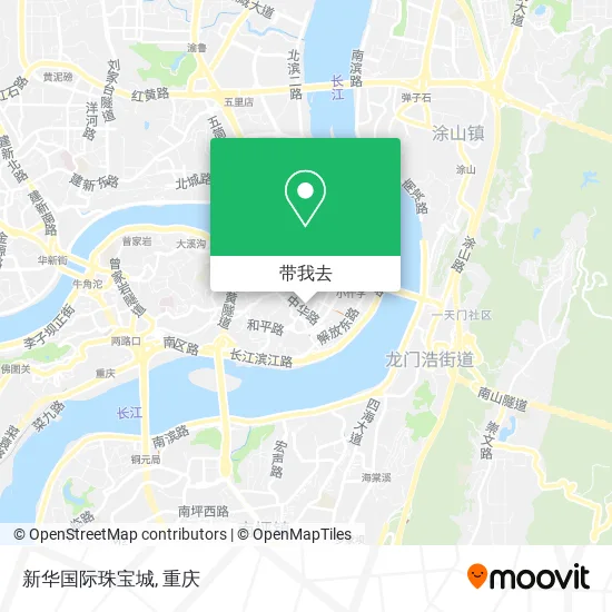 新华国际珠宝城地图