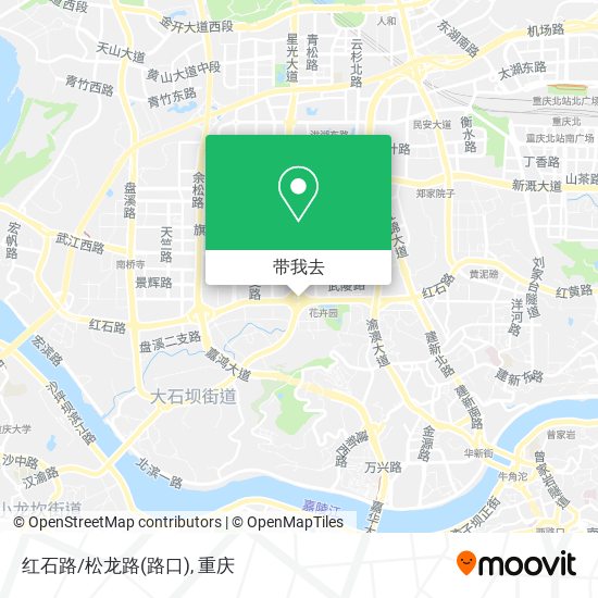 红石路/松龙路(路口)地图