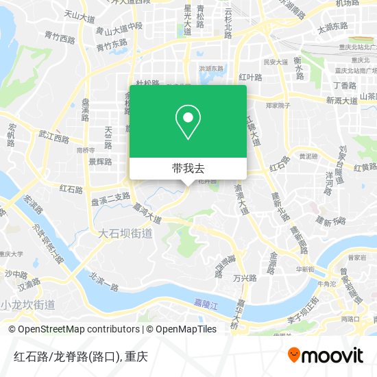 红石路/龙脊路(路口)地图