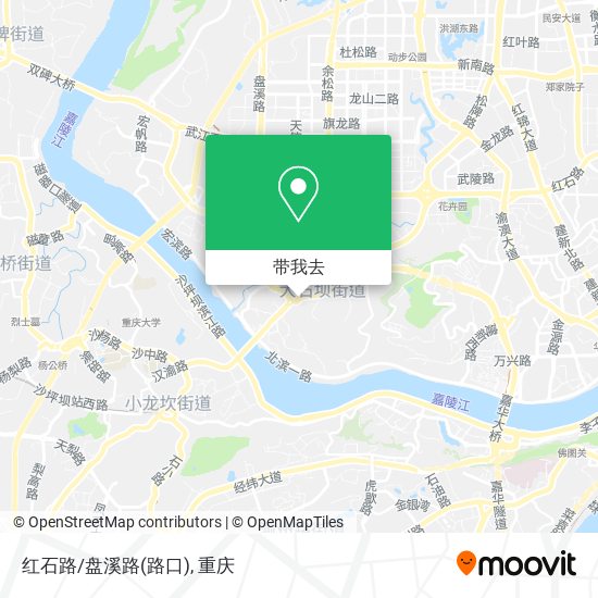 红石路/盘溪路(路口)地图