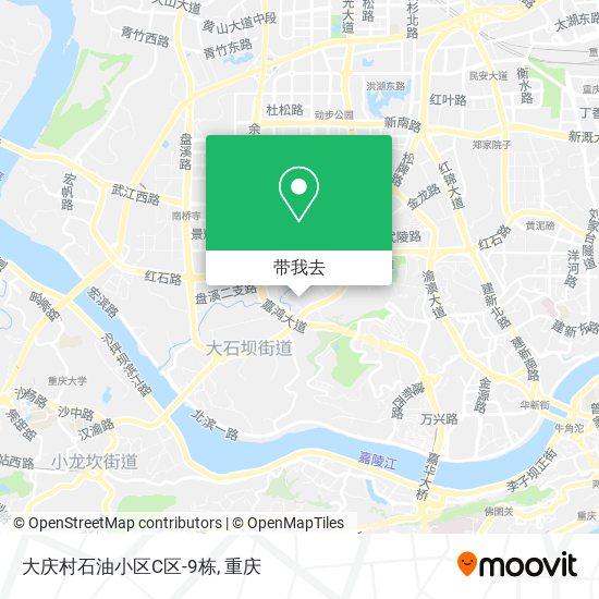 大庆村石油小区C区-9栋地图