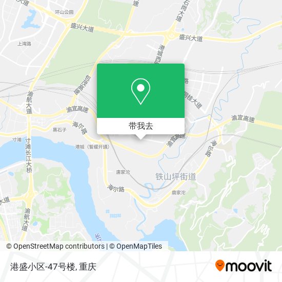 港盛小区-47号楼地图