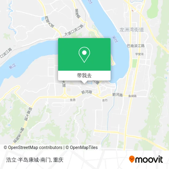 浩立·半岛康城-南门地图