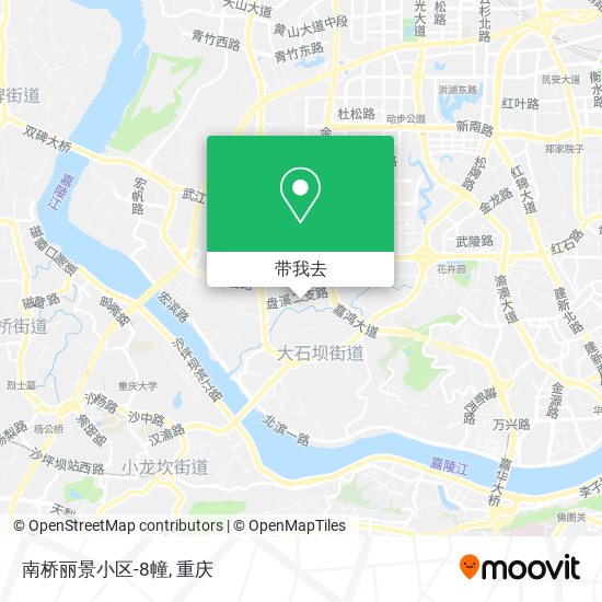 南桥丽景小区-8幢地图