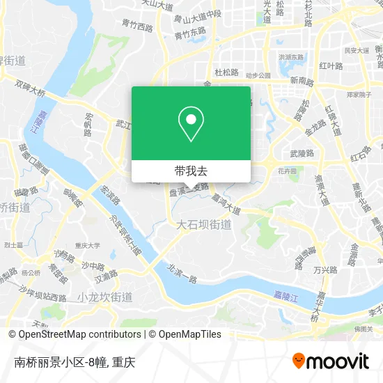 南桥丽景小区-8幢地图