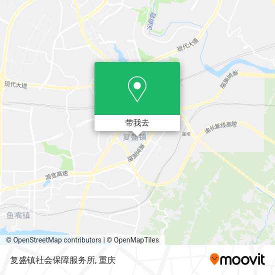 复盛镇社会保障服务所地图