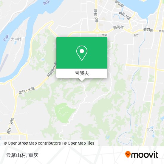 云篆山村地图