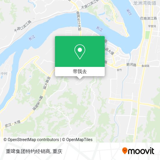重啤集团特约经销商地图
